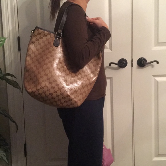 💯 Authentic Gucci Monogram Crystal bag - Picture 6 of 6